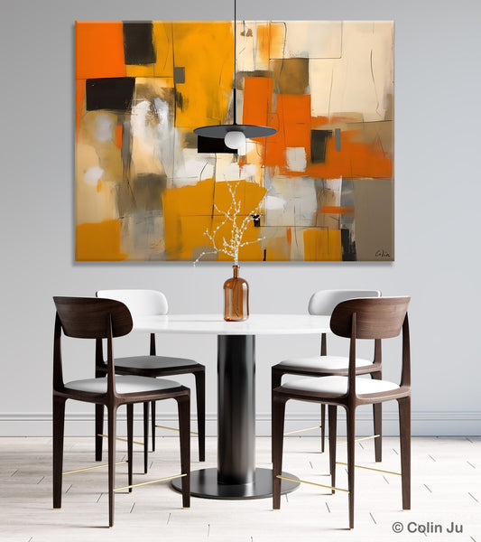 Acrylic Wall Art Painting, Acrylic Paintings for Living Room, Hand Painted Wall Painting, Simple Modern Art, Large Original Abstract Paintings-Art Painting Canvas