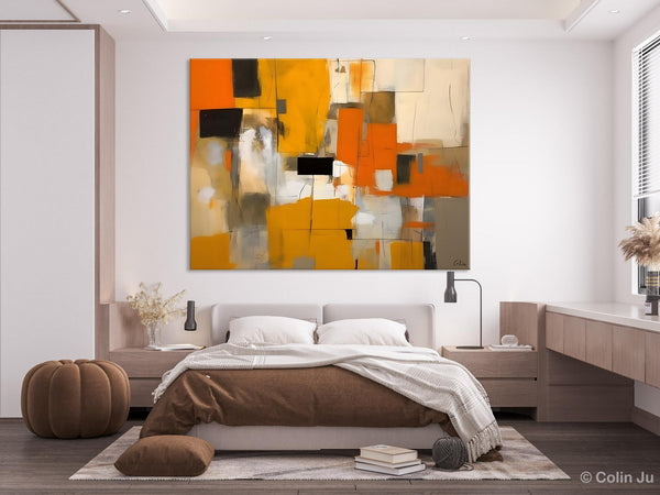 Acrylic Wall Art Painting, Acrylic Paintings for Living Room, Hand Painted Wall Painting, Simple Modern Art, Large Original Abstract Paintings-Art Painting Canvas