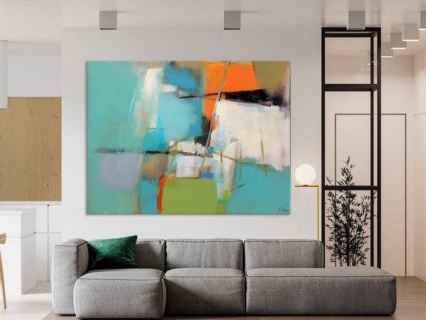 Large Wall Art Painting for Living Room, Contemporary Acrylic Painting on Canvas, Original Canvas Art, Modern Abstract Wall Paintings-Art Painting Canvas
