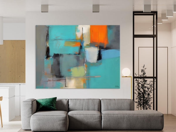 Original Canvas Art, Large Wall Art Painting for Bedroom, Contemporary Acrylic Painting on Canvas, Oversized Modern Abstract Wall Paintings-Art Painting Canvas