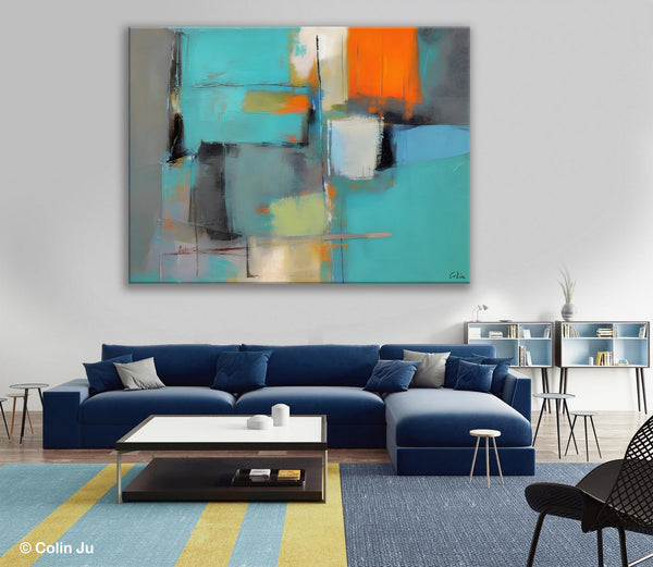Original Canvas Art, Large Wall Art Painting for Bedroom, Contemporary Acrylic Painting on Canvas, Oversized Modern Abstract Wall Paintings-Art Painting Canvas
