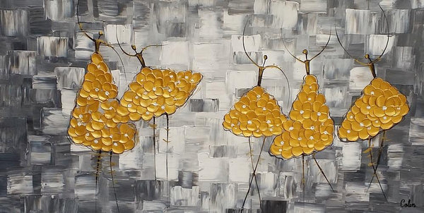Original Painting for Sale, Ballet Dancer Painting, Paintings for Bedroom, Contemporary Paintings, Custom Abstract Painting-Art Painting Canvas