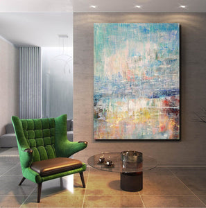 Extra Large Wall Art Paintings, Simple Modern Art, Simple Abstract Painting, Large Paintings for Bedroom-Art Painting Canvas