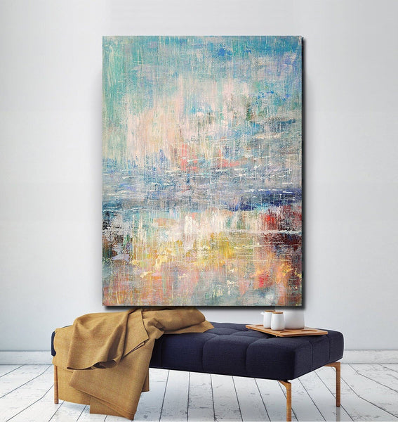 Extra Large Wall Art Paintings, Simple Modern Art, Simple Abstract Painting, Large Paintings for Bedroom-Art Painting Canvas
