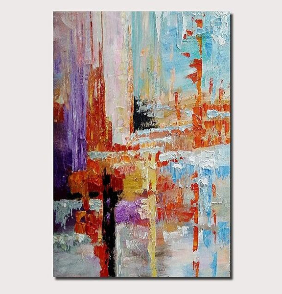 Simple Modern Art, Extra Large Wall Art Paintings, Simple Abstract Painting, Large Paintings for Bedroom-Art Painting Canvas