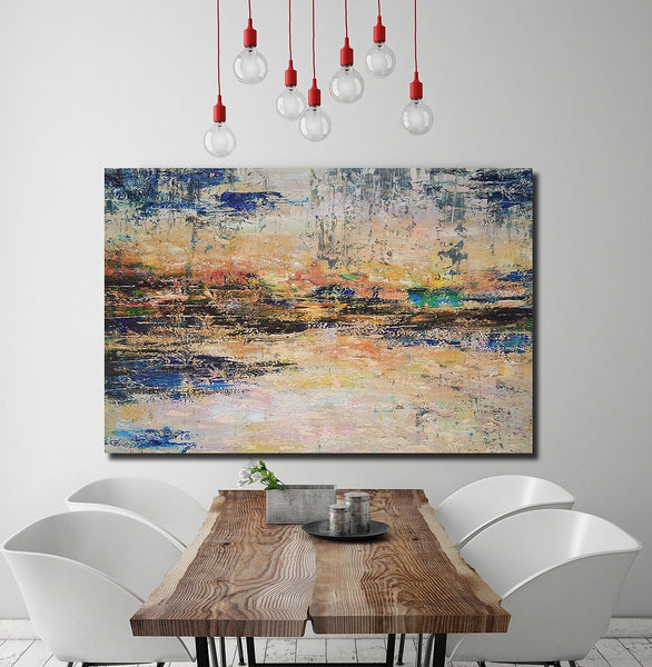 Simple Modern Art, Abstract Acrylic Painting, Acrylic Paintings for Living Room, Contemporary Wall Art Paintings, Buy Paintings Online-Art Painting Canvas