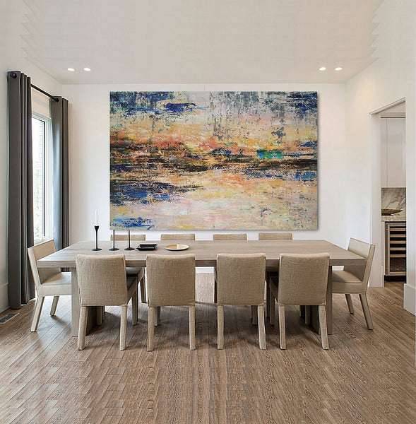Simple Modern Art, Abstract Acrylic Painting, Acrylic Paintings for Living Room, Contemporary Wall Art Paintings, Buy Paintings Online-Art Painting Canvas