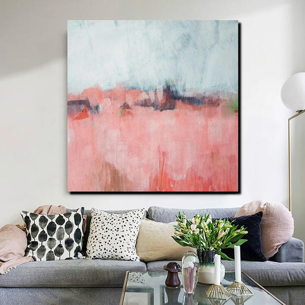 Simple Abstract Paintings, Contemporary Wall Art Paintings for Living Room, Bedroom Acrylic Paintings, Hand Painted Canvas Art, Buy Art Online-Art Painting Canvas