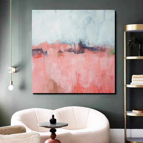 Simple Abstract Paintings, Contemporary Wall Art Paintings for Living Room, Bedroom Acrylic Paintings, Hand Painted Canvas Art, Buy Art Online-Art Painting Canvas