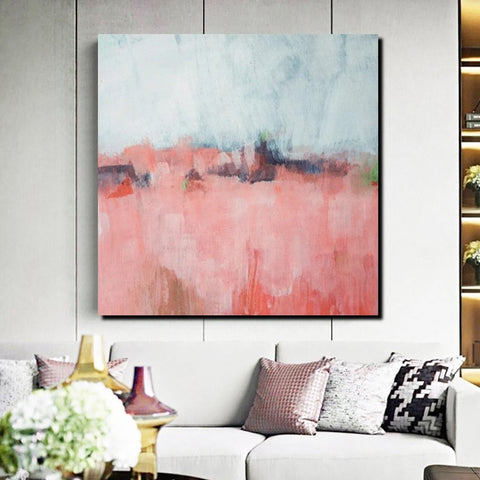 Simple Abstract Paintings, Contemporary Wall Art Paintings for Living Room, Bedroom Acrylic Paintings, Hand Painted Canvas Art, Buy Art Online-Art Painting Canvas