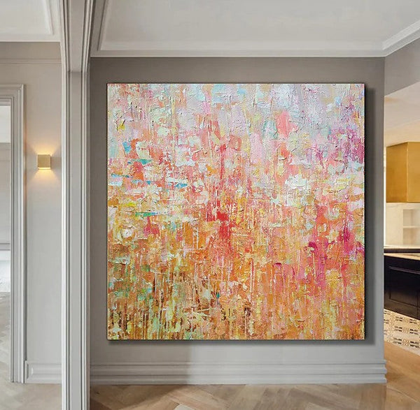 Simple Painting Ideas for Dining Room, Acrylic Painting on Canvas, Simple Modern Paintings for Living Room, Huge Canvas Paintings, Large Painting for Sale-Art Painting Canvas