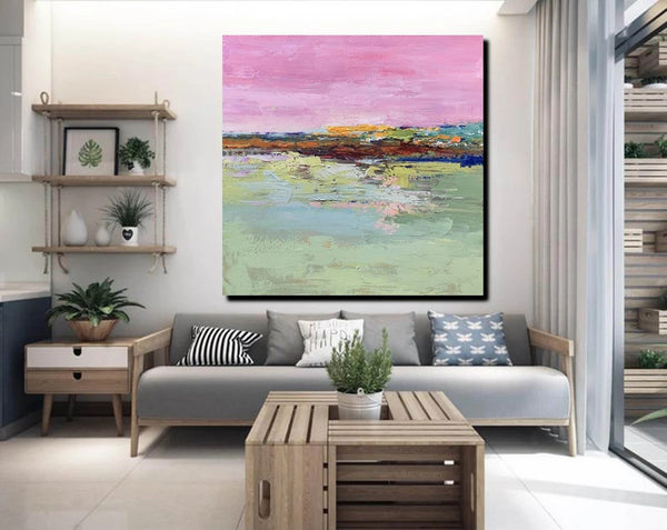 Modern Wall Art Paintings for Living Room, Simple Acrylic Paintings, Dining Room Acrylic Paintings, Heavy Texture Canvas Art, Buy Art Online-Art Painting Canvas