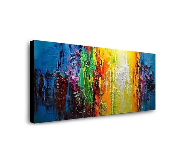 Contemporary Wall Art Paintings, Simple Modern Paintings for Living Room, Large Acrylic Paintings for Living Room-Art Painting Canvas
