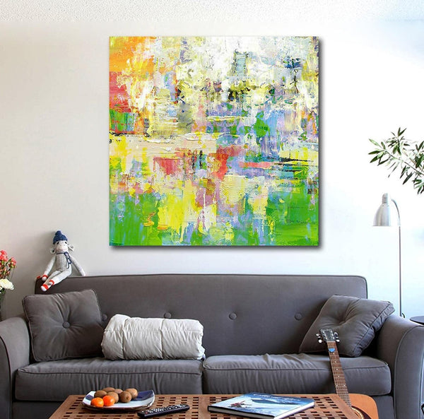 Simple Modern Art, Abstract Paintings for Living Room, Simple Abstract Art, Hand Painted Canvas Painting, Bedroom Wall Art Ideas, Large Acrylic Paintings-Art Painting Canvas