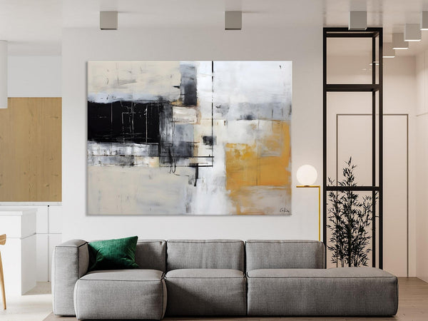 Modern Abstract Art Paintings, Extra Large Canvas Painting for Bedroom, Original Canvas Wall Art, Oversized Contemporary Acrylic Paintings-Art Painting Canvas