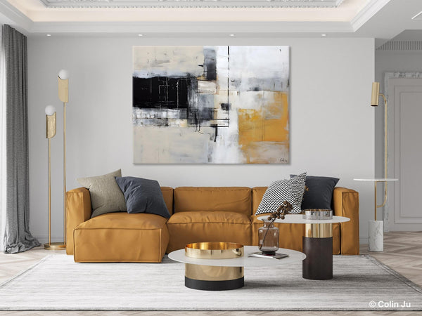 Modern Abstract Art Paintings, Extra Large Canvas Painting for Bedroom, Original Canvas Wall Art, Oversized Contemporary Acrylic Paintings-Art Painting Canvas