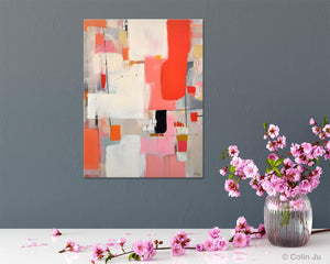 Extra Large Painting on Canvas, Huge Contemporary Acrylic Paintings, Extra Large Canvas Painting for Bedroom, Original Abstract Wall Art-Art Painting Canvas