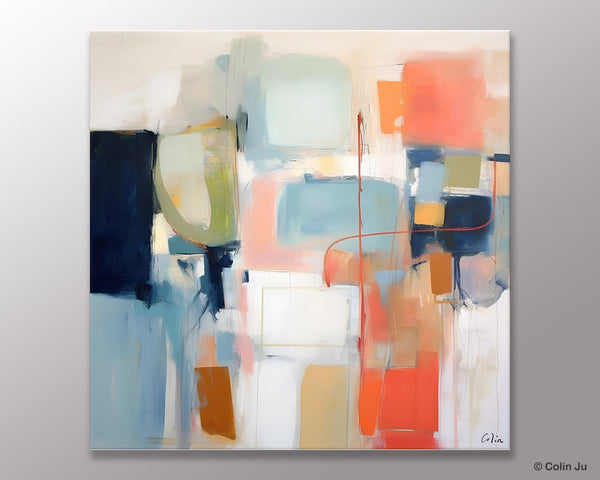 Large Abstract Painting for Bedroom, Original Modern Paintings, Contemporary Canvas Art, Modern Acrylic Artwork, Buy Art Paintings Online-Art Painting Canvas