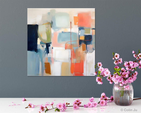 Large Abstract Painting for Bedroom, Original Modern Paintings, Contemporary Canvas Art, Modern Acrylic Artwork, Buy Art Paintings Online-Art Painting Canvas