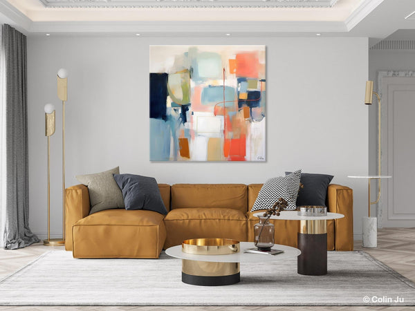 Large Abstract Painting for Bedroom, Original Modern Paintings, Contemporary Canvas Art, Modern Acrylic Artwork, Buy Art Paintings Online-Art Painting Canvas