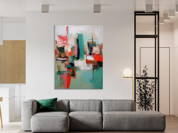 Extra Large Painting for Sale, Huge Contemporary Acrylic Paintings, Extra Large Canvas Paintings, Original Abstract Painting, Impasto Art-Art Painting Canvas