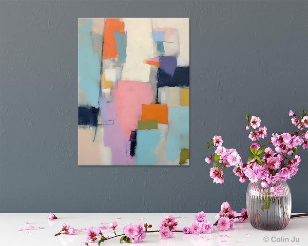 Modern Paintings, Large Contemporary Wall Art, Acrylic Painting on Canvas, Extra Large Paintings for Dining Room, Original Abstract Painting-Art Painting Canvas