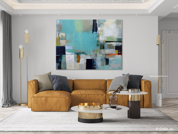 Modern Wall Art Ideas for Living Room, Extra Large Canvas Paintings, Original Abstract Painting, Impasto Art, Contemporary Acrylic Paintings-Art Painting Canvas