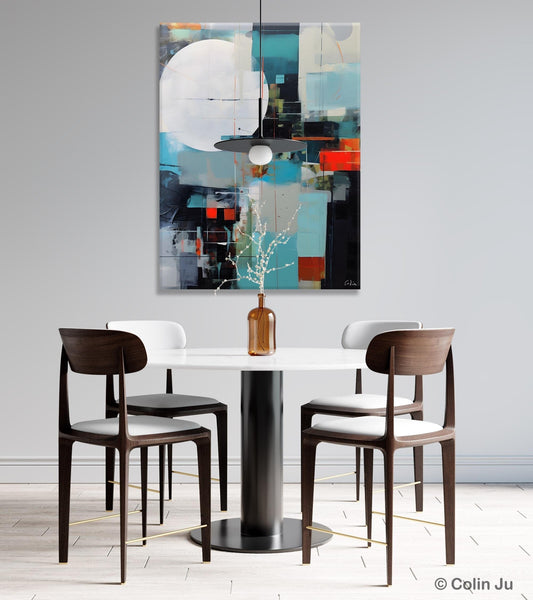 Large Contemporary Wall Art, Hand Painted Canvas Art, Modern Paintings, Extra Large Paintings for Living Room, Original Abstract Painting-Art Painting Canvas