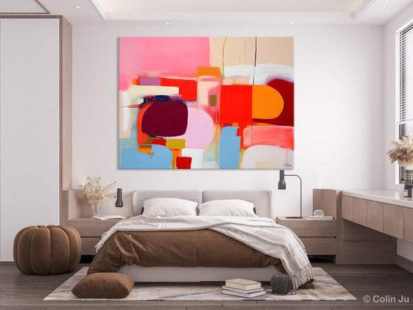 Extra Large Canvas Paintings, Original Abstract Art, Modern Wall Art Ideas for Dining Room, Impasto Painting, Contemporary Acrylic Paintings-Art Painting Canvas