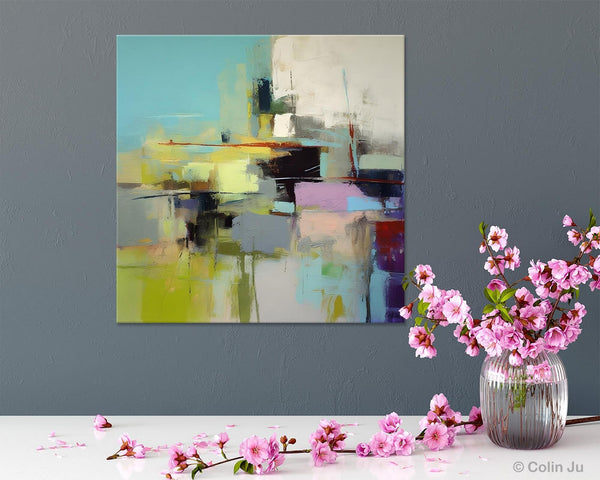 Original Modern Wall Art, Modern Canvas Paintings, Contemporary Canvas Art, Modern Acrylic Artwork, Large Abstract Painting for Bedroom-Art Painting Canvas