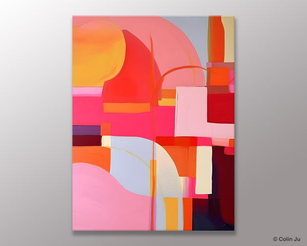 Contemporary Acrylic Painting on Canvas, Modern Wall Art Paintings, Canvas Paintings for Bedroom, Large Original Art, Buy Wall Art Online-Art Painting Canvas