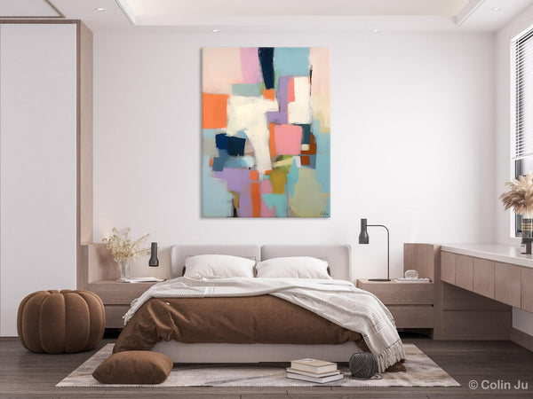 Extra Large Modern Wall Art, Acrylic Painting on Canvas, Contemporary Painting, Canvas Paintings for Dining Room, Original Abstract Painting-Art Painting Canvas