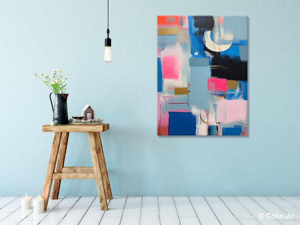 Large Painting Ideas for Living Room, Large Original Canvas Art, Contemporary Acrylic Painting on Canvas, Modern Abstract Wall Art Paintings-Art Painting Canvas