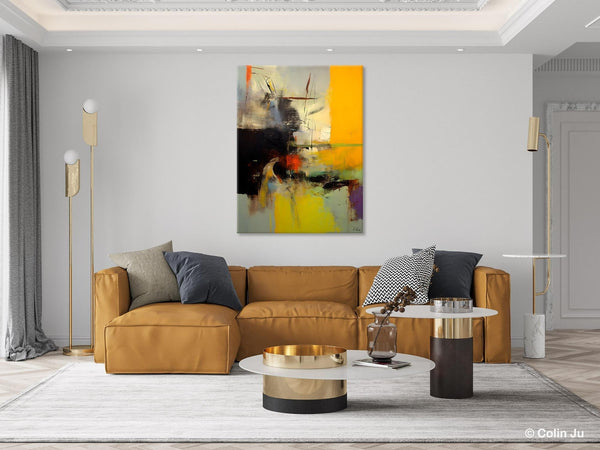 Large Wall Art Paintings for Living Room, Large Original Artwork, Contemporary Acrylic Painting on Canvas, Modern Canvas Art Paintings-Art Painting Canvas