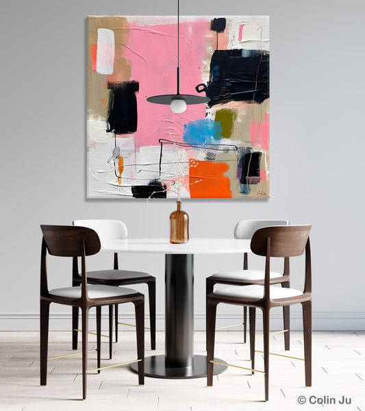 Modern Acrylic Artwork, Large Abstract Painting for Bedroom, Original Abstract Wall Art, Modern Canvas Paintings, Contemporary Canvas Art-Art Painting Canvas