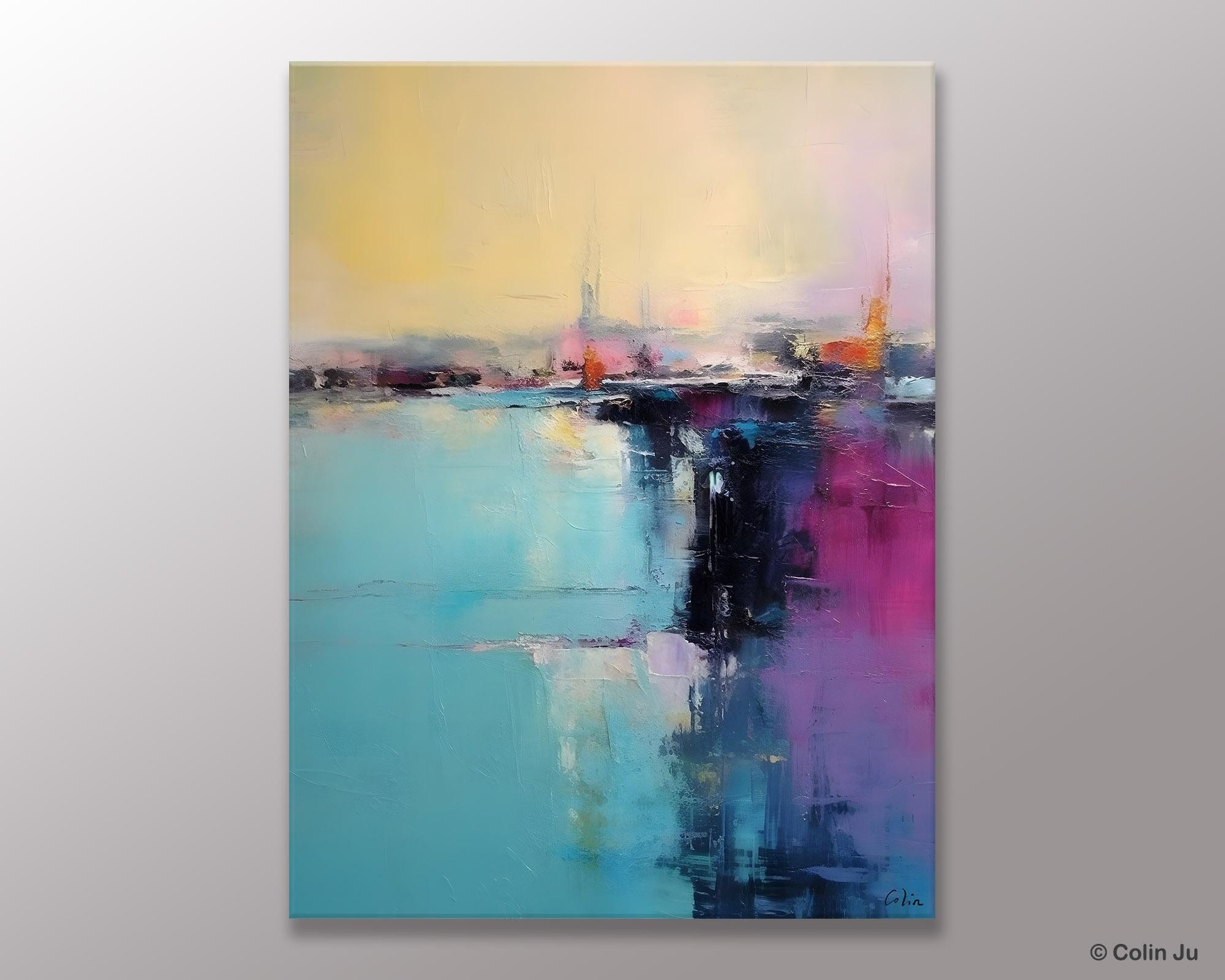 Large Original Artwork, Contemporary Acrylic Painting on Canvas, Large Wall Art Paintings for Living Room, Modern Canvas Art Paintings-Art Painting Canvas