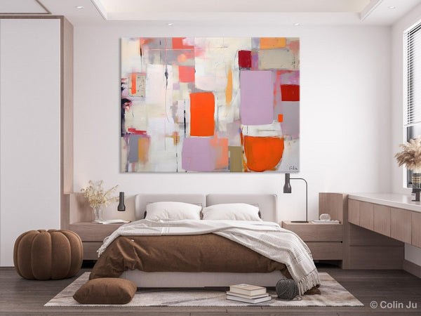 Large Wall Art Ideas for Bedroom, Hand Painted Canvas Art, Oversized Canvas Paintings, Original Abstract Art, Contemporary Acrylic Artwork-Art Painting Canvas