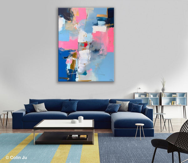 Large Art Painting for Living Room, Original Canvas Art, Contemporary Acrylic Painting on Canvas, Oversized Modern Abstract Wall Paintings-Art Painting Canvas
