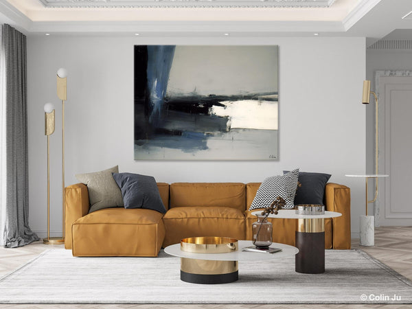 Extra Large Abstract Painting for Bedroom, Large Original Abstract Wall Art, Contemporary Acrylic Paintings, Abstract Paintings on Canvas-Art Painting Canvas