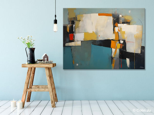 Hand Painted Canvas Art, Large Wall Art Ideas for Living Room, Oversized Canvas Paintings, Original Abstract Art, Contemporary Acrylic Art-Art Painting Canvas