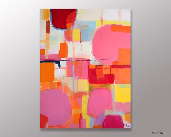 Large Contemporary Wall Art, Extra Large Paintings for Bedroom, Abstract Wall Paintings, Heavy Texture Canvas Art, Original Modern Painting-Art Painting Canvas