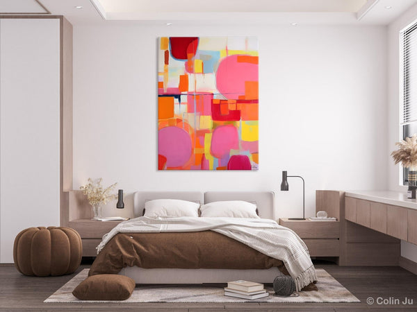 Large Contemporary Wall Art, Extra Large Paintings for Bedroom, Abstract Wall Paintings, Heavy Texture Canvas Art, Original Modern Painting-Art Painting Canvas