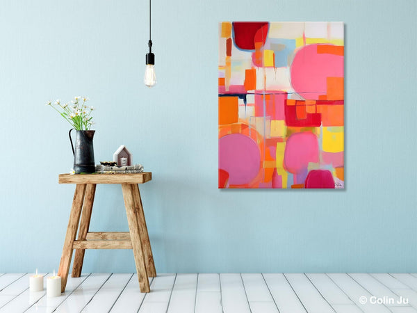 Large Contemporary Wall Art, Extra Large Paintings for Bedroom, Abstract Wall Paintings, Heavy Texture Canvas Art, Original Modern Painting-Art Painting Canvas