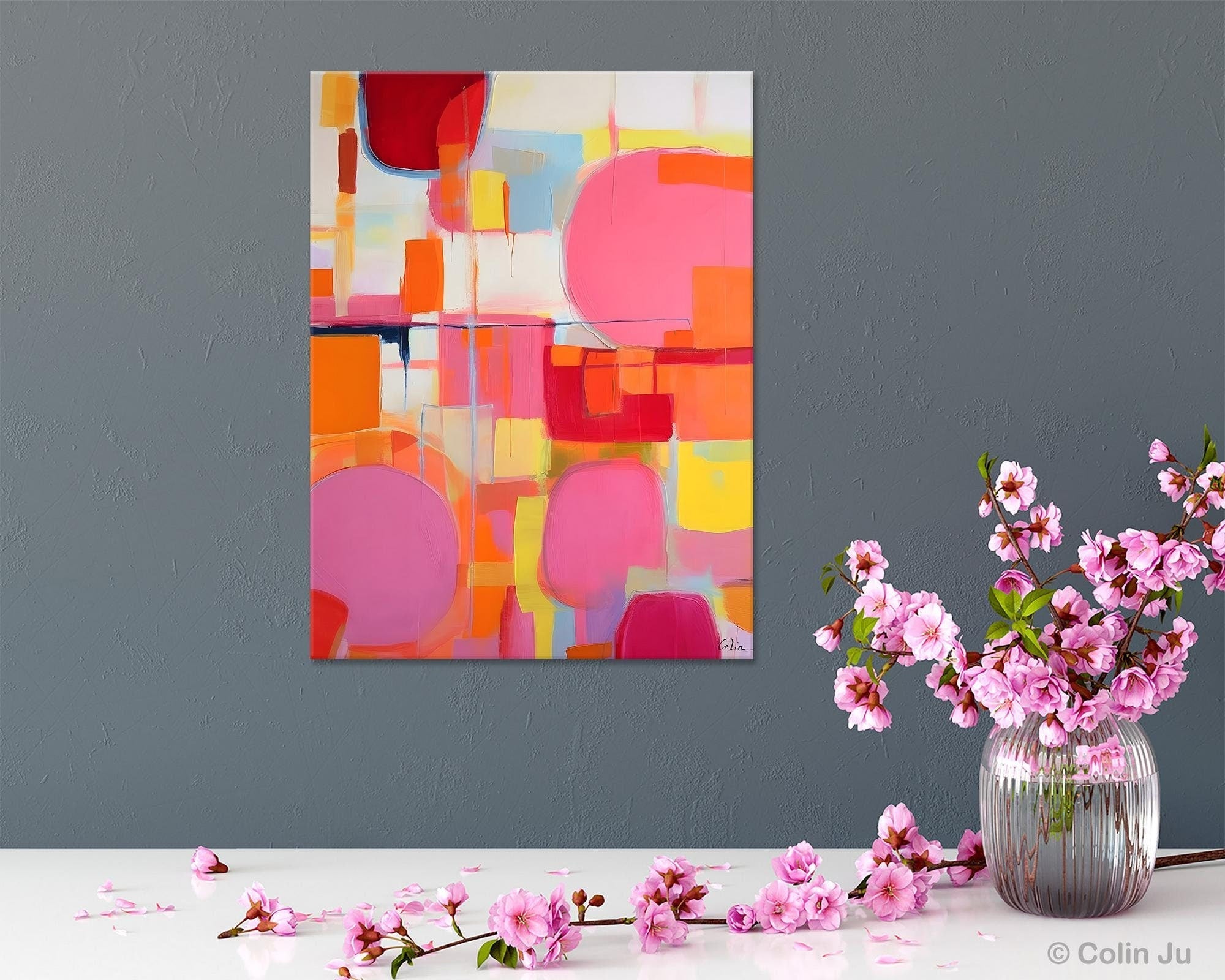 Large Contemporary Wall Art, Extra Large Paintings for Bedroom, Abstract Wall Paintings, Heavy Texture Canvas Art, Original Modern Painting-Art Painting Canvas