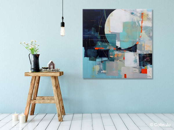 Large Abstract Painting for Bedroom, Modern Acrylic Artwork, Original Abstract Wall Art, Modern Canvas Paintings, Contemporary Canvas Art-Art Painting Canvas