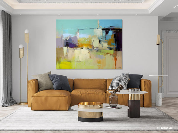 Large Acrylic Paintings on Canvas, Original Abstract Art, Contemporary Acrylic Painting on Canvas, Oversized Modern Abstract Wall Paintings-Art Painting Canvas
