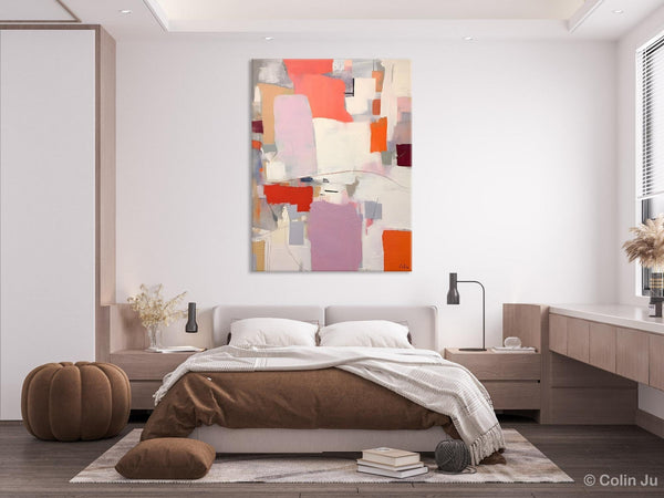 Contemporary Acrylic Painting on Canvas, Large Wall Art Painting for Bedroom, Original Canvas Art, Oversized Modern Abstract Wall Paintings-Art Painting Canvas