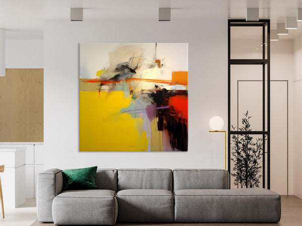 Modern Canvas Art Paintings, Contemporary Canvas Art, Original Modern Wall Art, Modern Acrylic Artwork, Large Abstract Paintings for Bedroom-Art Painting Canvas