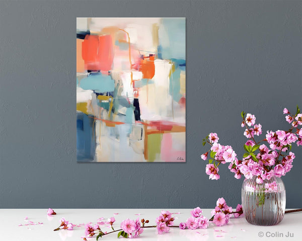 Large Wall Art Painting for Bedroom, Original Canvas Art, Contemporary Acrylic Painting on Canvas, Oversized Modern Abstract Wall Paintings-Art Painting Canvas