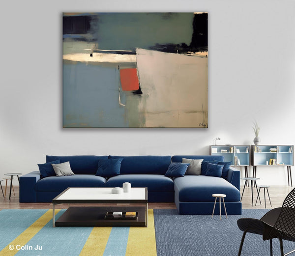 Huge Abstract Painting for Bedroom, Large Original Abstract Wall Art, Oversized Contemporary Acrylic Paintings, Abstract Paintings on Canvas-Art Painting Canvas